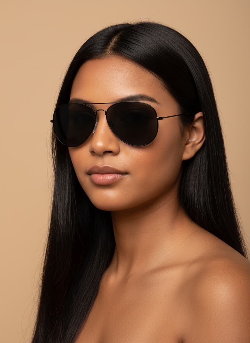 Modèle Léa portant les lunettes LOOKA