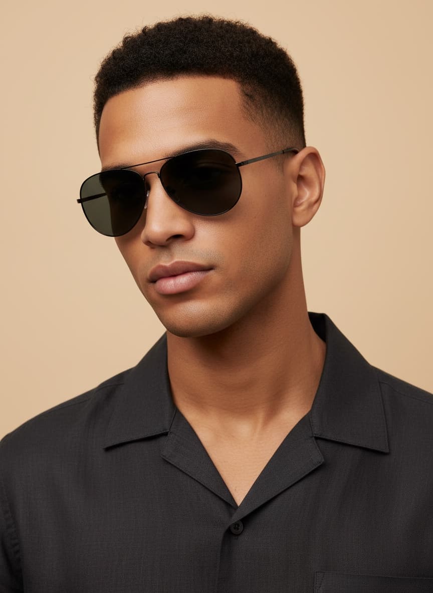 Modèle Téo portant les lunettes LOOKA